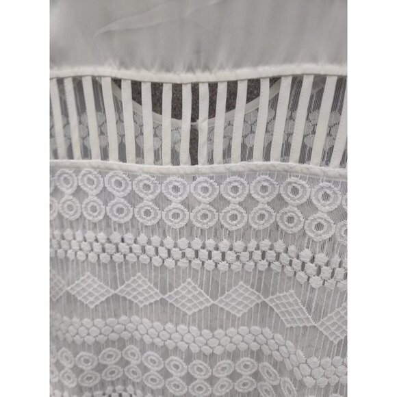 Maurices Women's Lace White See Thru Cami Tank Size Large - Picture 5 of 5